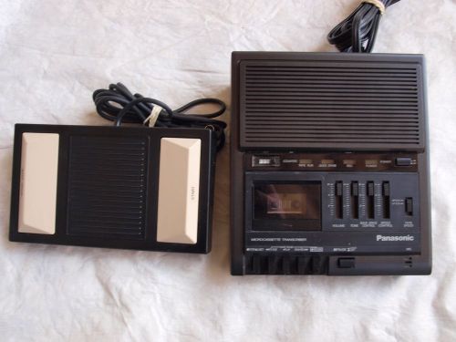 Panasonic RR-930 MicroCassette Tape Transcriber Machine Recorder Transcription 