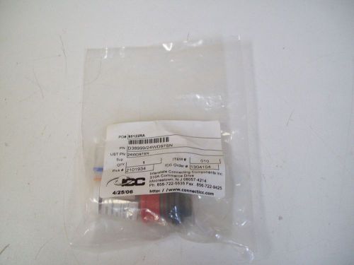 ICC AMPHENOL-AEROSPACE D38999/24WD97SN CONN RCPT 12POS JAM NUT W/SCKT - NEW