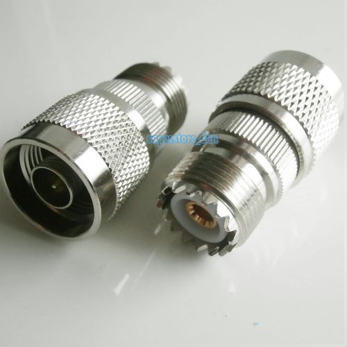 1Pcs N male plug to UHF female jack RF adapter connector