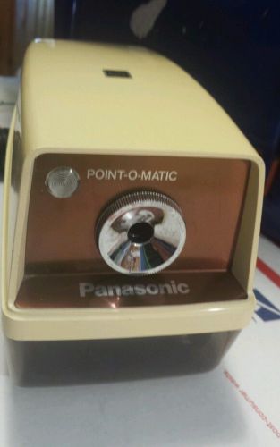 Beautiful Panasonic KP-33N Electric Pencil Sharpener w/ Point O Matic Lig/Tested