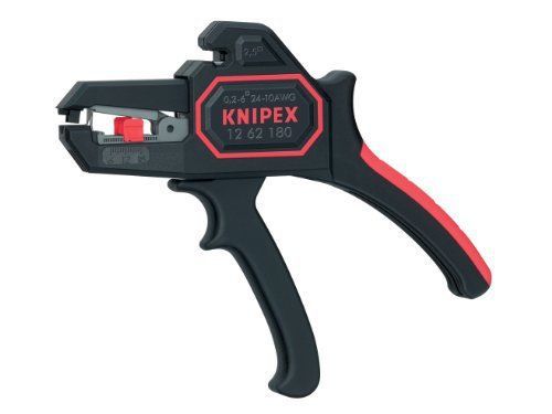 Knipex tools 12 62 180 sb self- adjusting insulation strippers for sale