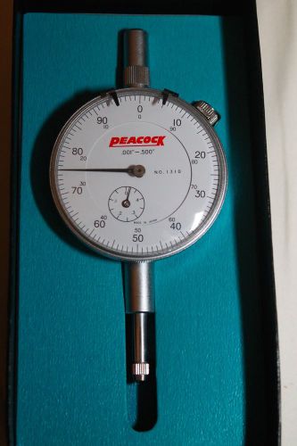 PEACOCK DIAL INDICATOR NO. 1310 0-100  .001&#034;-.500&#034;