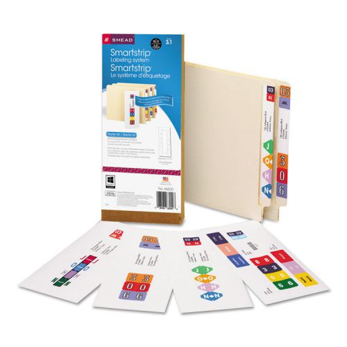 Smartstrip Labeling System Starter Kit w/CD Software &amp; 50 Label Forms, Inkjet