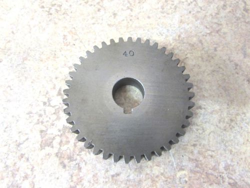 ORIGINAL SOUTH BEND 9&#034; 10K METAL LATHE 40T TOOTH CHANGE GEAR PT32K40NK1