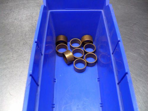 Qty 9 - Bronze Bushing Sleeve 3/4&#034; ID x 7/8&#034; OD x 1/2&#034; L - Lot Sale free ship