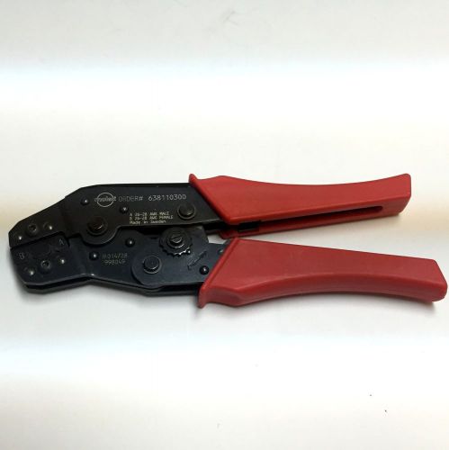 Molex 1.25mm PicoBlade Board-In Crimp tool Crimper 24 30 AWG 63811-0300 SWEDEN