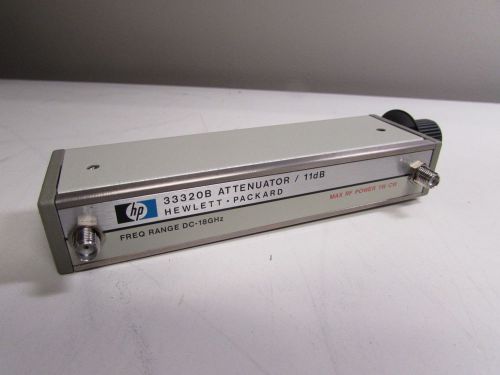 Agilent/Keysight 33320B attenuator, SMA,  DC-18GHz, 110 dB