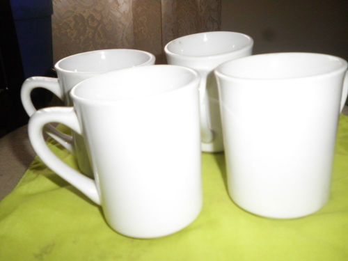 WORLD TABLEWARE COFFEE MUGS  8oz  SET OF 4  NWOTS