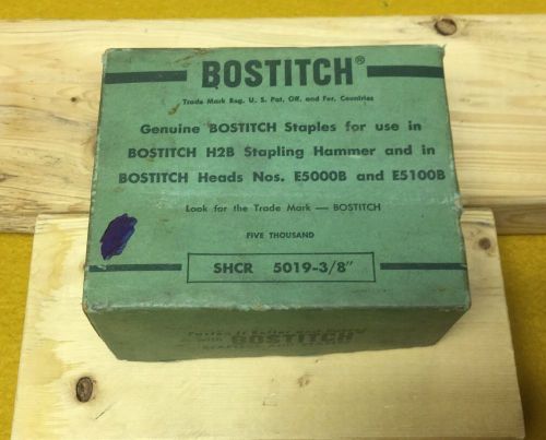 Bostitch  SHCR 5019-3/8&#034; Staples 5000 Couple Short For H2B Hammer &amp; E5000b