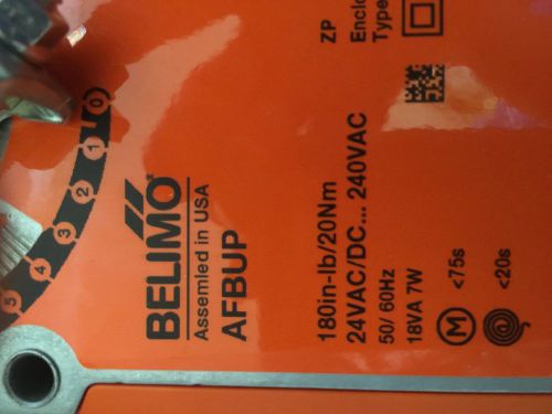 BELIMO 24VAC/DC__240V AC  ACTUATOR AFBUP