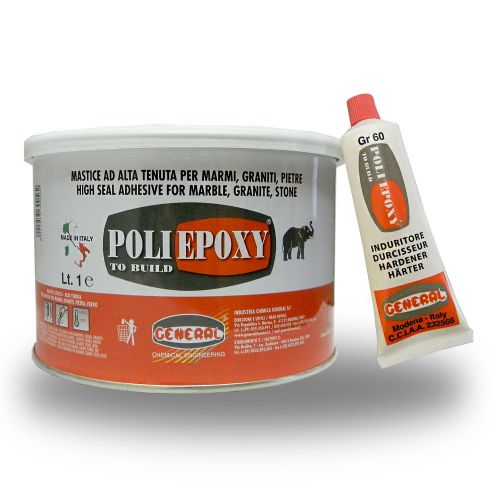 EPOXY-POLYESTER SPECIAL ADHESIVE for STONE-BUFF KNIFEGRADE-Akemi Marmorkitt 1000