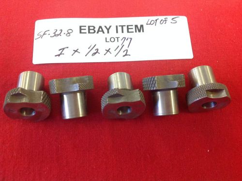 ACME SF-32-8 Slip-Fixed Renewable Drill Bushings 0.2720&#034; x 1/2 x 1/2&#034; Lot of 5