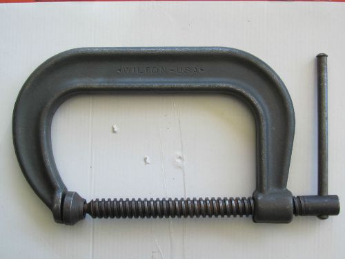 Wilton usa 6&#034; 406 drop forged steel c clamp work holding welding tool for sale