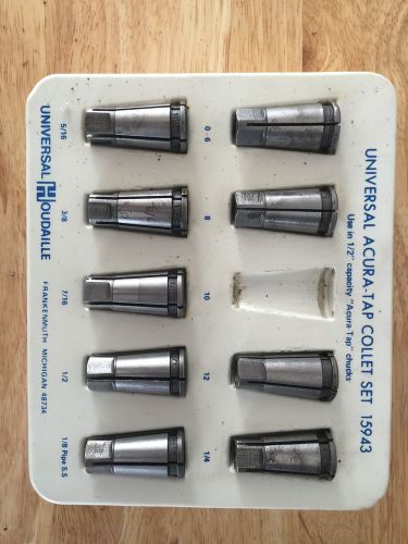 cat 30 Universal Acura-Tap Collet Set 15943