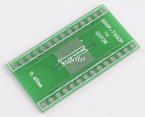 5pcs TSSOP28 SSOP28 to DIP28 Pinboard SMD to DIP Adapter