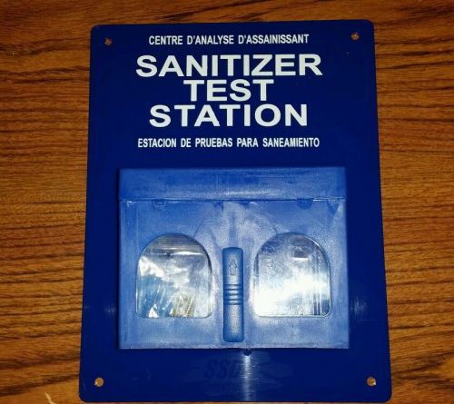 Sanitizer Test Station