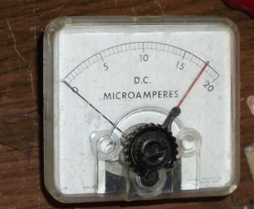 20 UA DC Meter