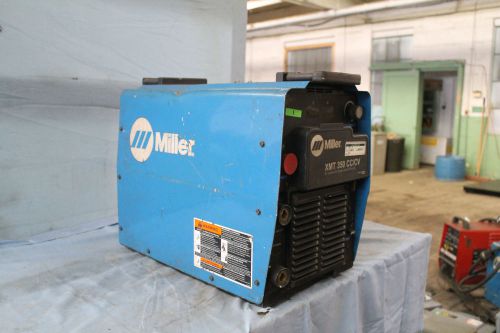 2005 Miller XMT 350VS CC/CV mig tig stick welder inverter 1 &amp; 3 phase  autoline