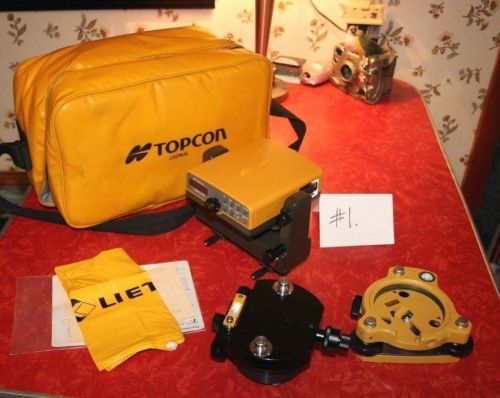 GOOD TOPCON DM-A5 DM DISTANCE METER Tribrach Optical Plummet Survey 4 Theodolite