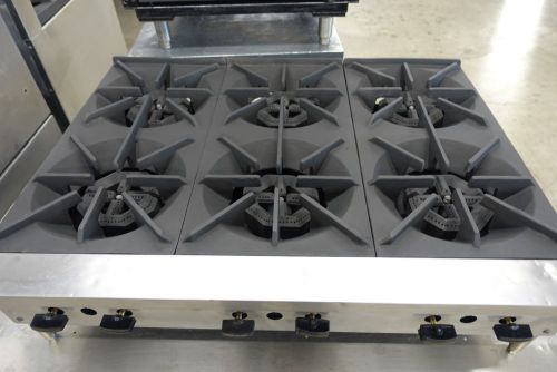 Gas US Range 6 Top Burner