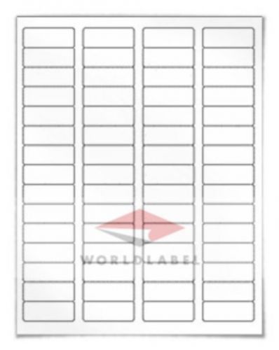 Return Address Labels, 1.75&#034; x 0.666&#034;, 250  sheets, use Avery 5195 template