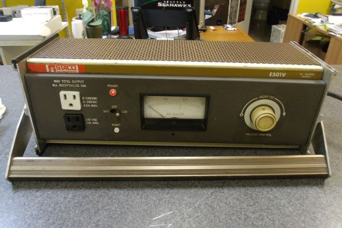 Vintage STACO E501V  AC Power Supply  w/ Voltage Control       #rt