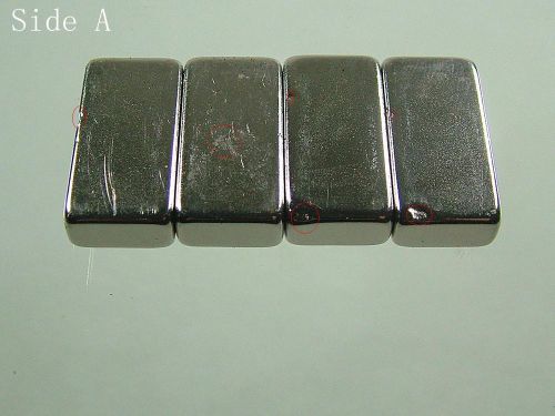 4pcs/lot N52 1&#034;*1/2&#034;*1/4&#034; Neodymium Permanent super strong Magnets rare earth(2)