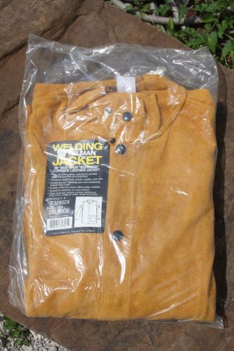 New Tillman Welding Jacket, 30&#034; side split Leather, Protective Gear XXLG, 2XL