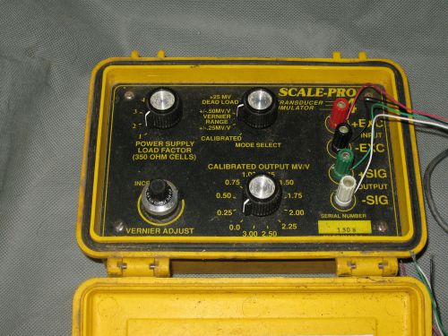 Scale-Pro Professional Transducer Simulator Model 4