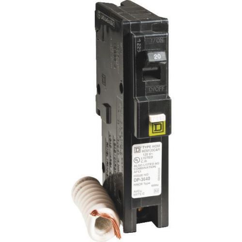 Homeline Single Pole ARC Fault Breaker-COMBO ARC FAULT BREAKER