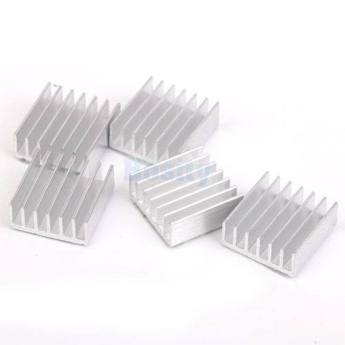 5pcs Heat Sink 14x14x5mm Aluminum Cooling Fins Kit for Raspberry pi FPGA MCU