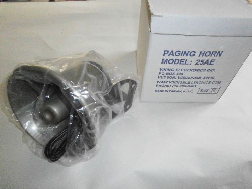 VIKING WEATHER RESISTANT PAGING HORN MODEL: 25AE  UNUSED