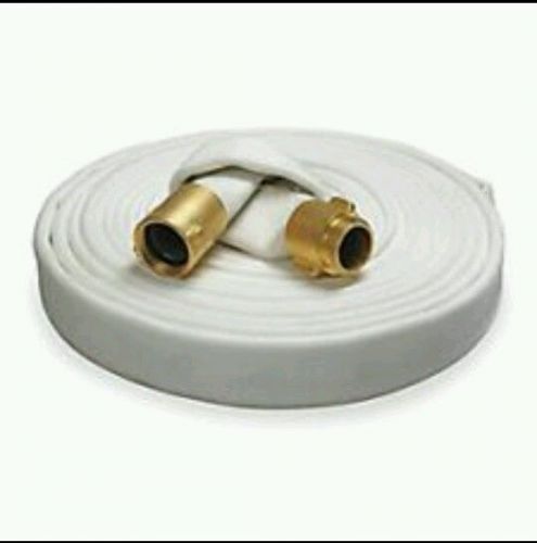 100&#039; Fire Hose 1 1/2&#034; NST brass coupling single jack rack and reel