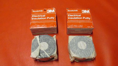 2  3M SCOTCHFILL 1-1/2 IN X 60 IN X 0.125 IN ELECTRICAL INSULATION PUTTY B469926