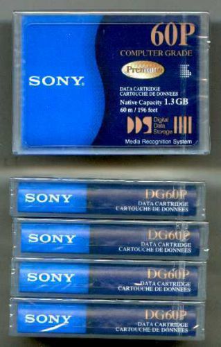 Sony DG60P Premium 4mm x 60m Data Cartridge