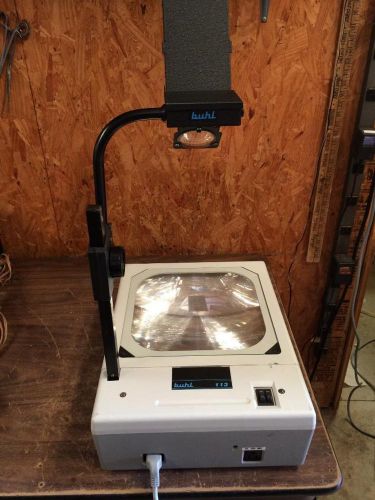 Vintage Buhl 113 Overhead Projector Reflective Classroom School Art Teaching