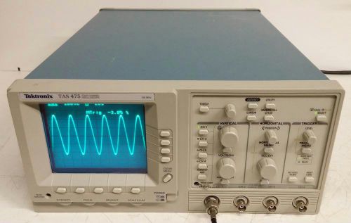 TEKTRONIX TAS 475 100MHz 4CH OSCILLOSCOPE