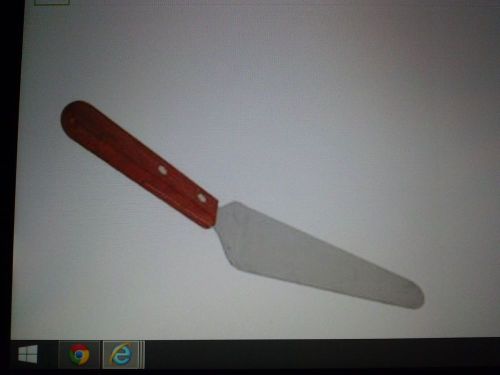 2 1/2&#034; X 5&#034; BLADE WOOD HANDLE PIZZA SERVER