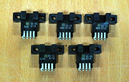 Omron Micro Photo Sensor EE-SX671A 5pcs 1SET free ship