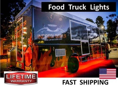 Food Truck &amp; Concession Trailer Cart LED Lighting KITS - (300lights total) -2016