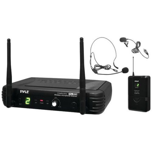 Pyle Pro PDWM1904 Premier Series Pro UHF Wireless Body-Pack Microphone System