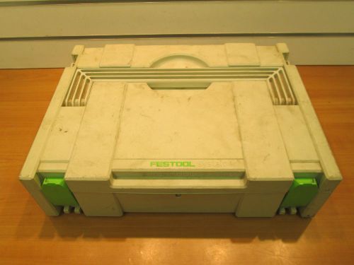 FESTOOL Duplex LS-130 EQ Case And Pads ONLY