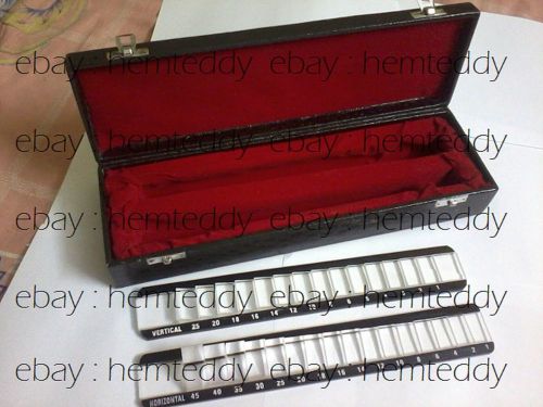 Horizontal &amp; Vertical Prism Bar Set - Optometry equipment - Made in India