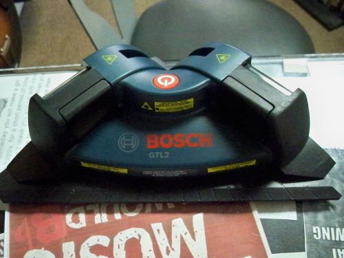 BOSCH GTL2 LASER HORIZONTAL VERTICAL CHALK LINE LEVEL SQUARE FLOORS TILE NEW