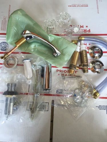 MOEN CHTEAU 2 HANDLE WIDESPREAD CHROME FAUCET