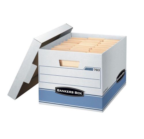 Bankers Box Heavy Duty Storage Boxes 10x12x15&#034; 10 Pack