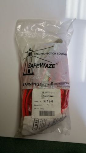 3750 - 2-leg Safe Waze 6&#039; Shock Absorbing Lanyard 2-leg Tie Off