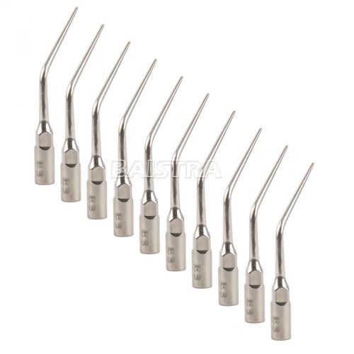 10X Dental Ultrasonic Endo Tip E3 Fit EMS Woodpecker Teeth Scaling Handpiece