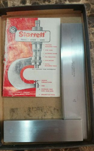 Starret #55 4.5 &#034; vintage toolmakers square