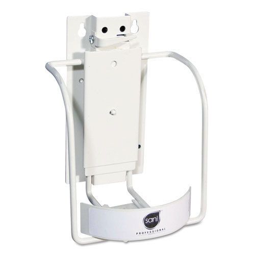 Universal 3-in-1 Sani-Bracket, Plastic/Vinyl-Coated Wire